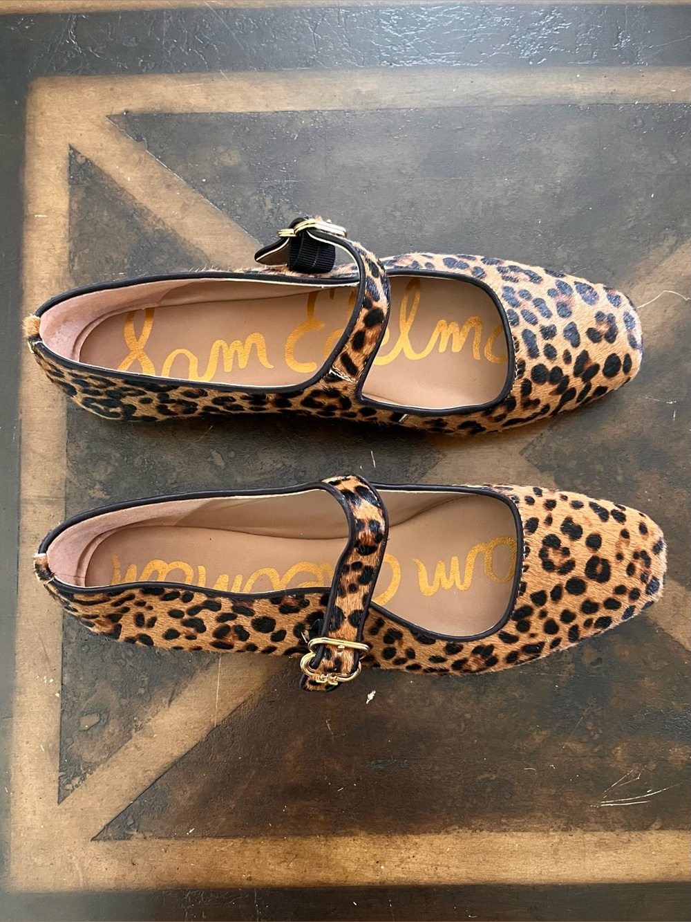 Sam Edelman Cheetah Print Flats Size 10 - Picture 6 of 8